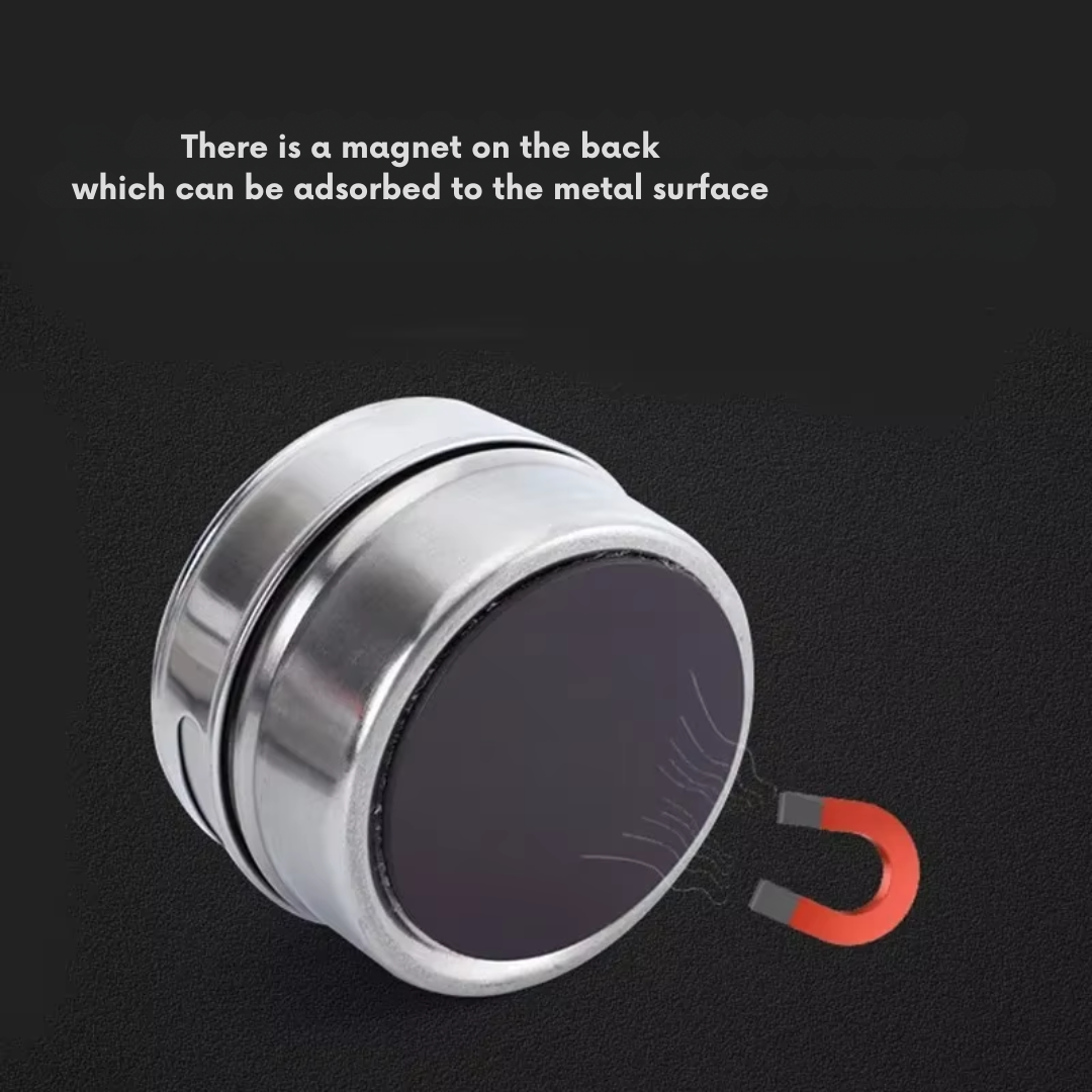 Sæt med magnetiske organisere til krydderier, praktisk og stilfuld