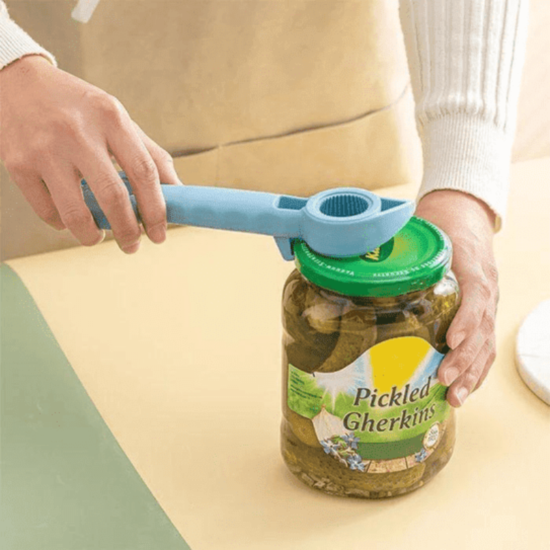 Otwieracz do butelek i słoików wielofunkcyjny 4 w 1