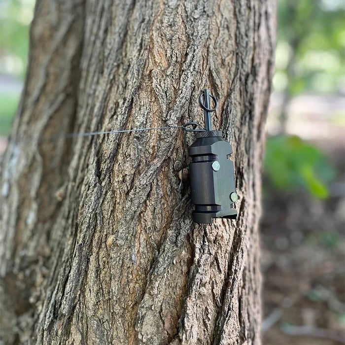 Avskrekkende perimeterutløser for utendørs bruk