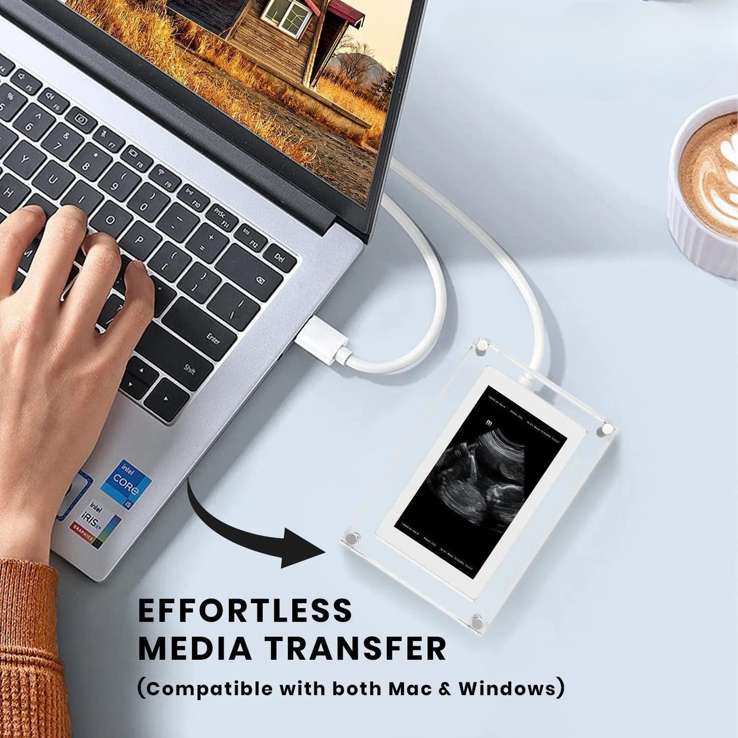 忘れられない思い出のためのデジタル光フレーム