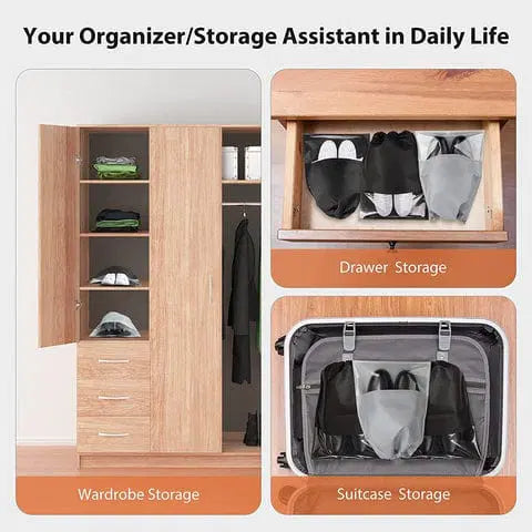 Fundas para zapatos para viajar (x10) 