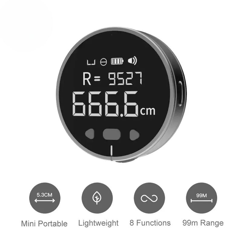 Measure everything in the blink of an eye, without a bulky tape measure 