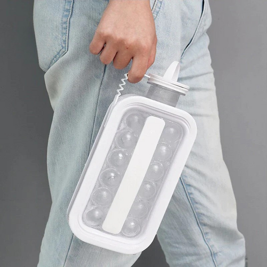 2-i-1-flaska med integrerad isform 