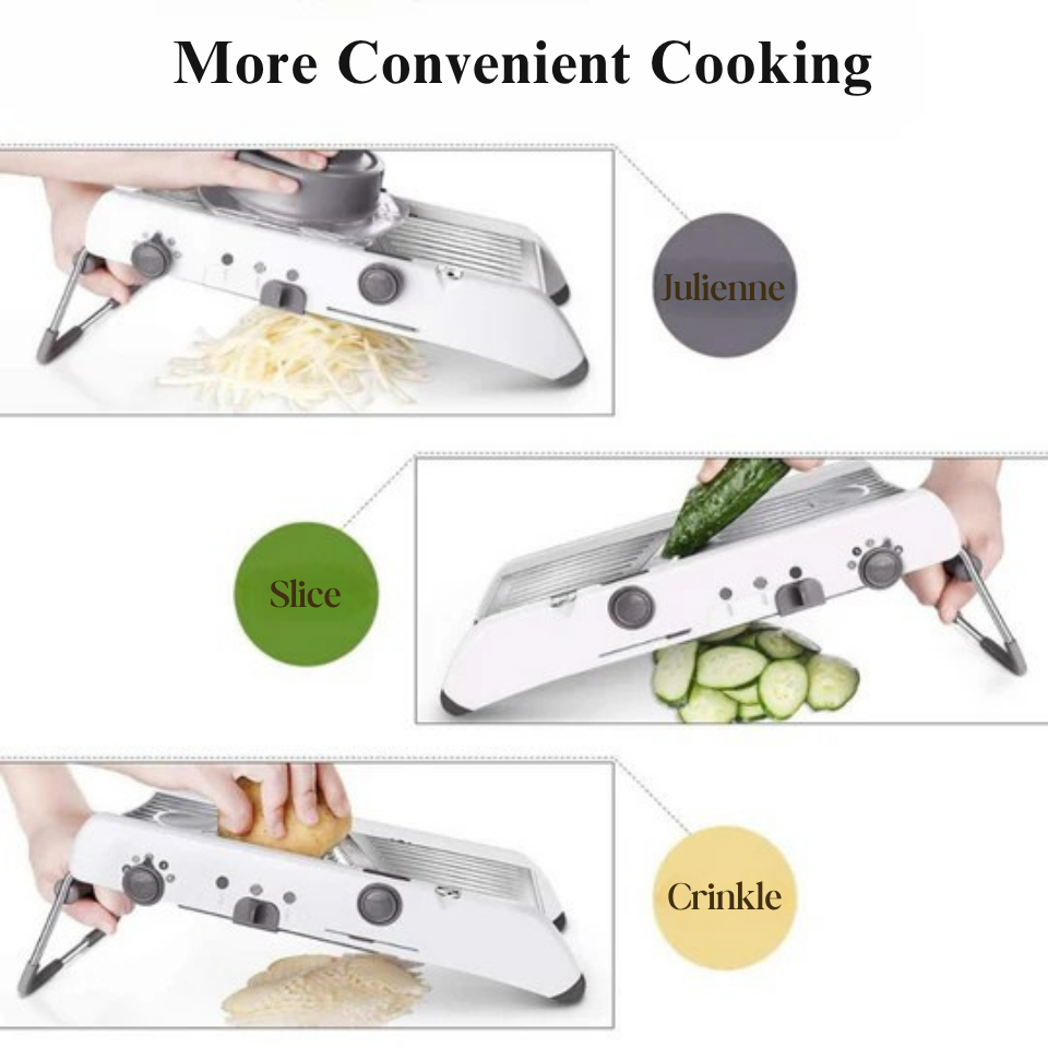 Állítható mandolin gyors szeletelésekhez 