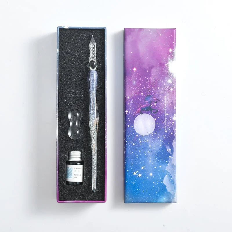 Écrivez avec élégance grâce au stylo trempé en verre