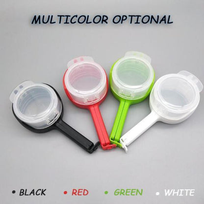 Hermetiske korker med helletut for poser 