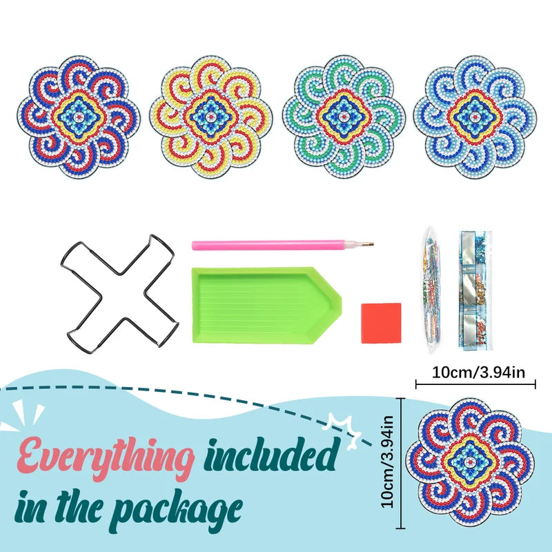 DIY onderzetters met strass 