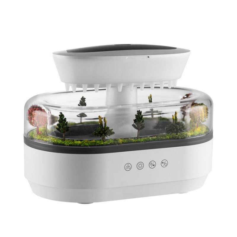 レインエフェクトディフューザー - 音、ミスト、アンビエントライト 