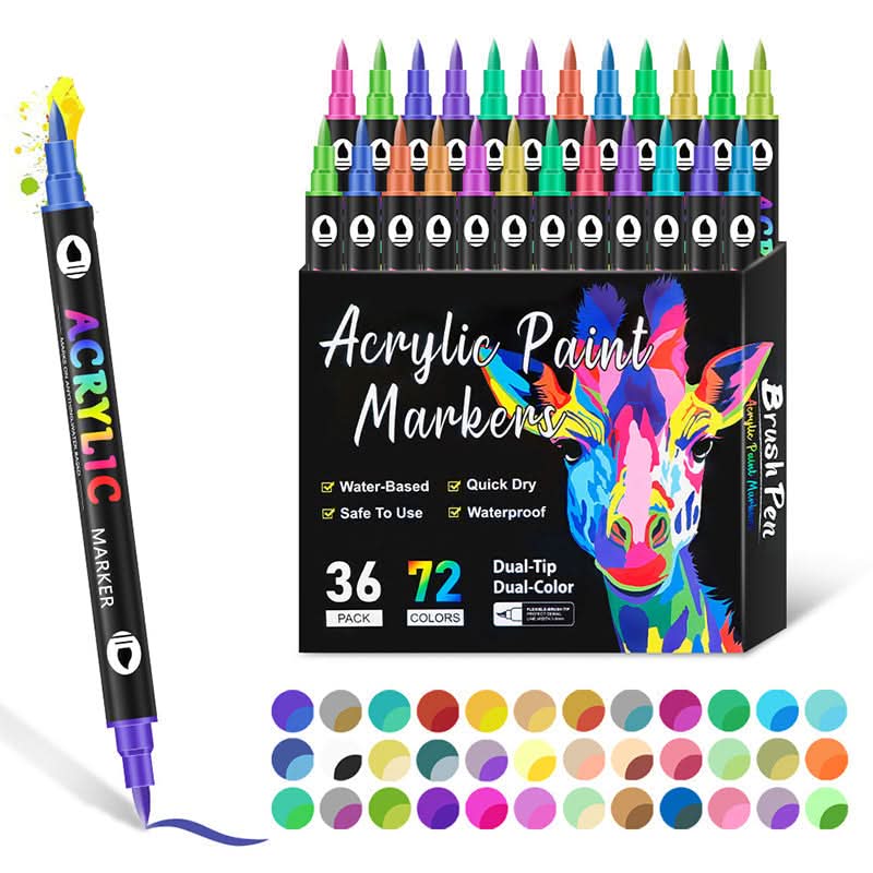 Acrylverf pennen voor sprankelende creaties 