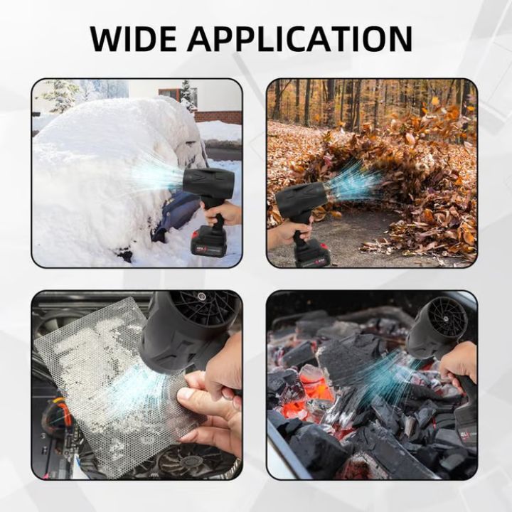 コードレスエアブロワー – 努力せずにケーブルなしで掃除します 