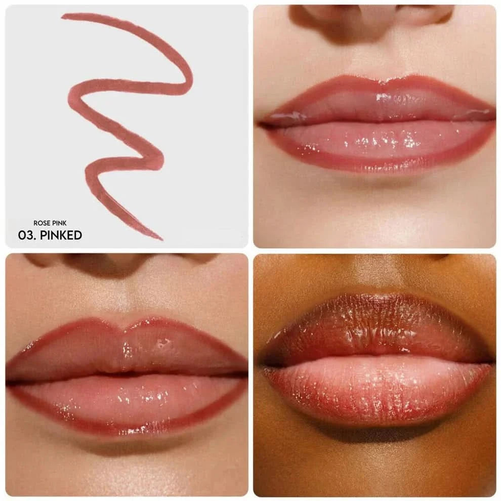 Perfekt formede lepper, uten retusjering i 12 timer 