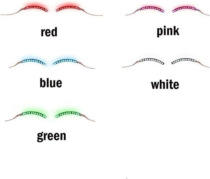 LEDライトまつげ – 魅力的な視線を保証 