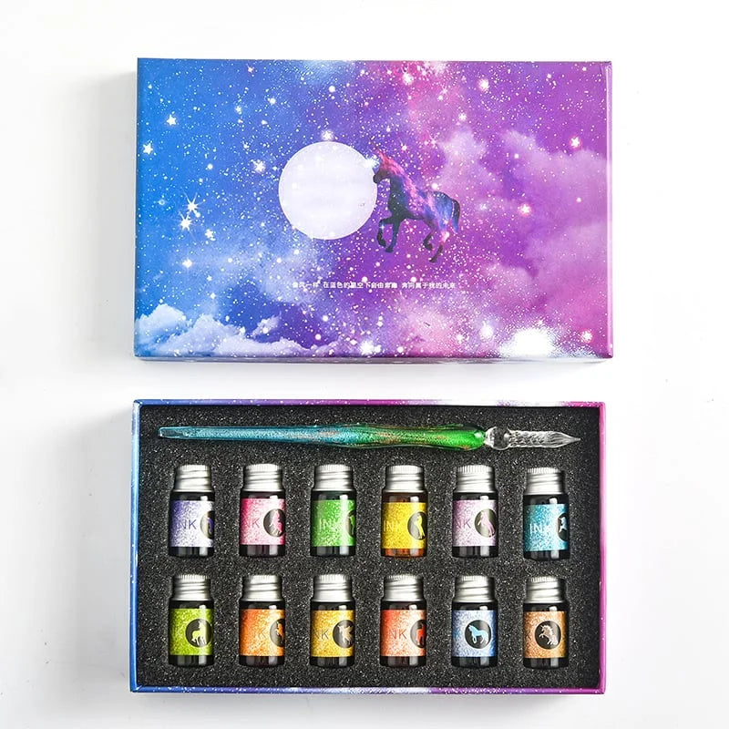 Écrivez avec élégance grâce au stylo trempé en verre