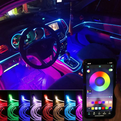 LED-verlichting voor een stijlvolle auto-interieur 