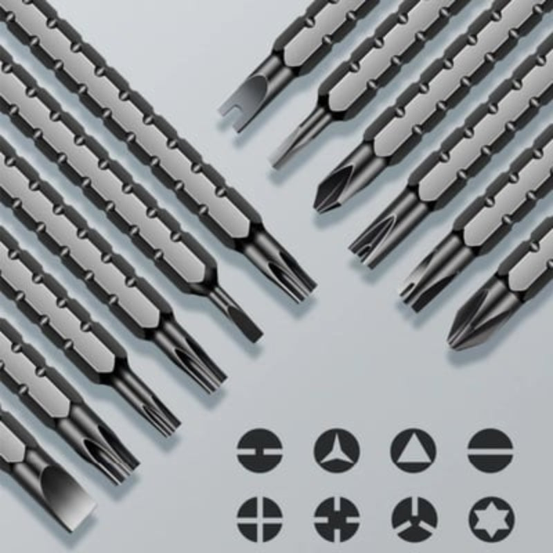 精密な締め付けのためのコンパクトで調整可能なドライバー 