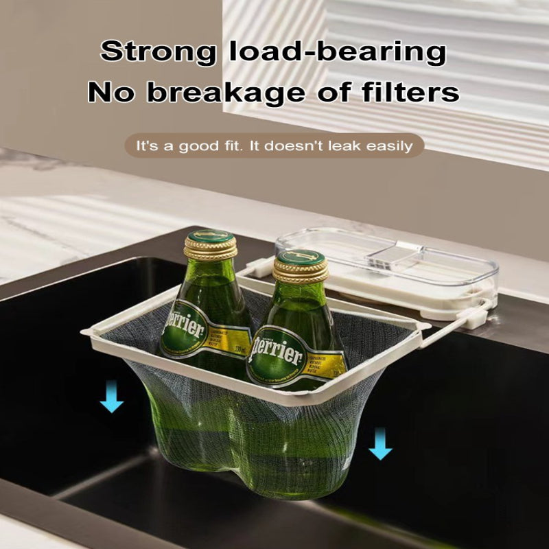 Multifunctional sink filter, simple and ultra-resistant 