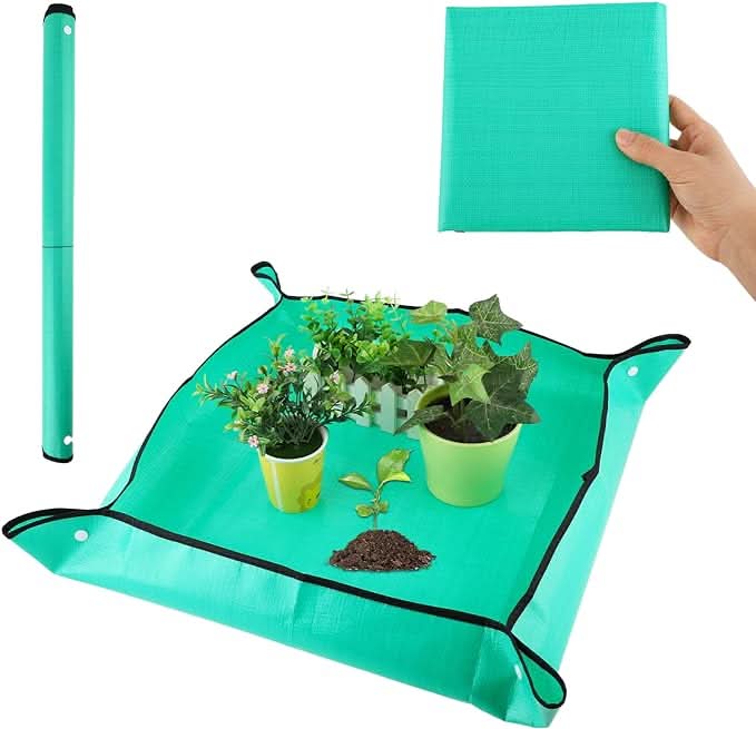 Houd uw ruimte schoon met deze repotmat 