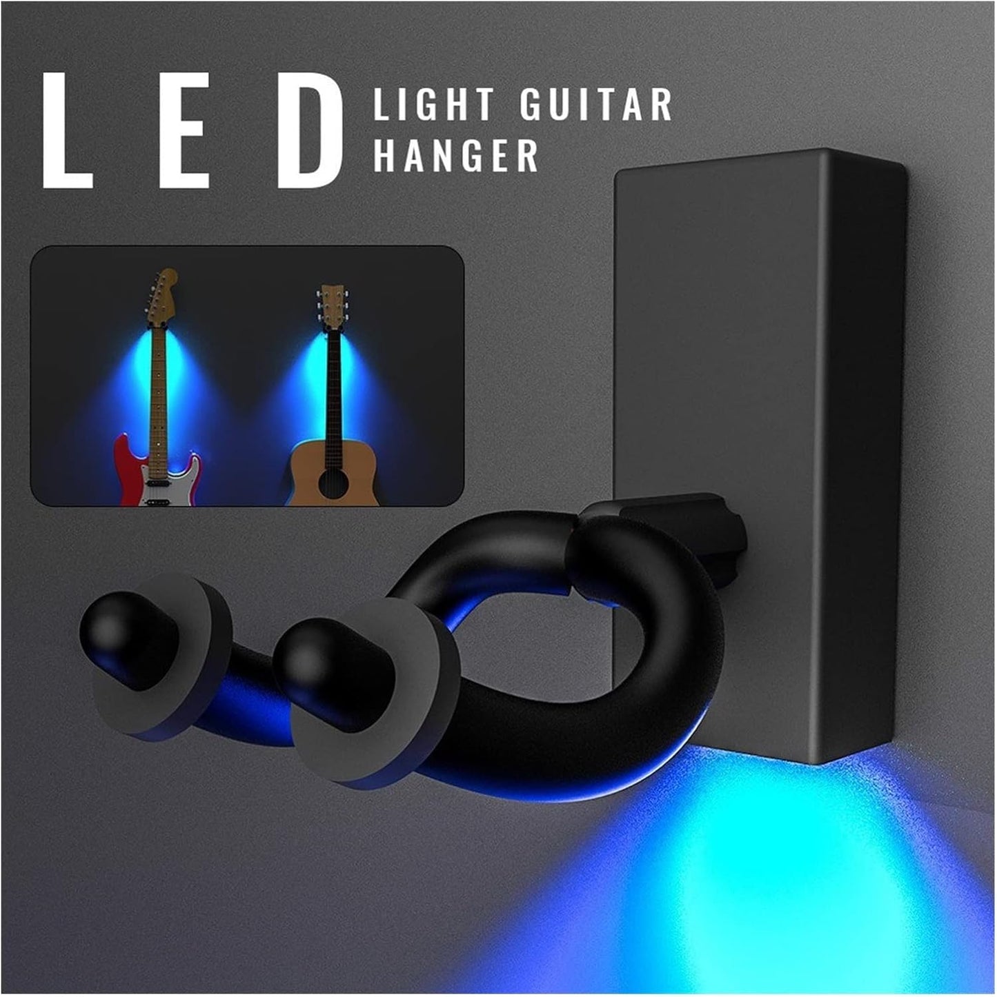 Wandhalterung für LED-Gitarre – Beleuchten Sie Ihr Instrument 