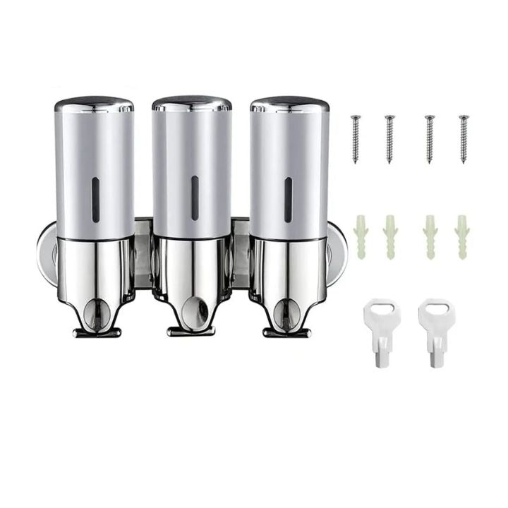 整理されたバスルーム用2-in-1壁掛けディスペンサー 