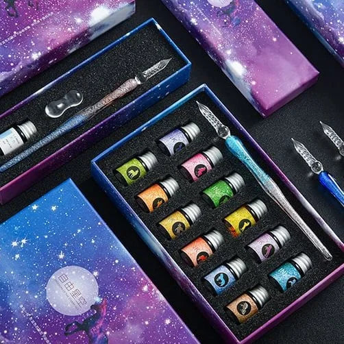 Écrivez avec élégance grâce au stylo trempé en verre