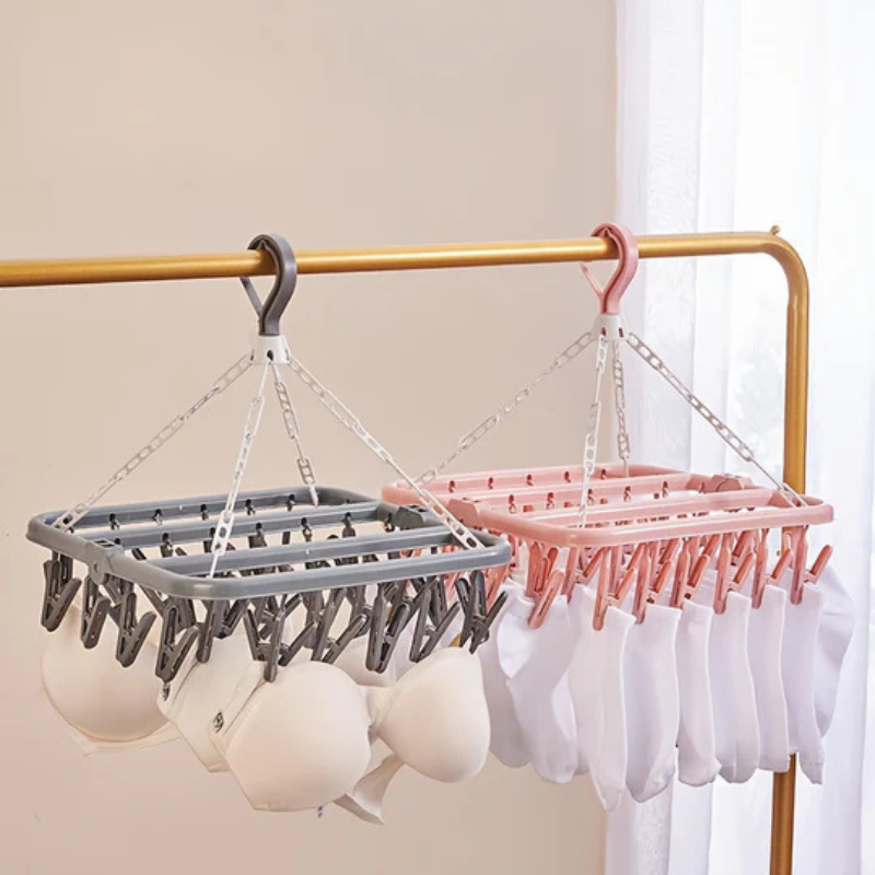 Support séchage pliable — gain de place maison