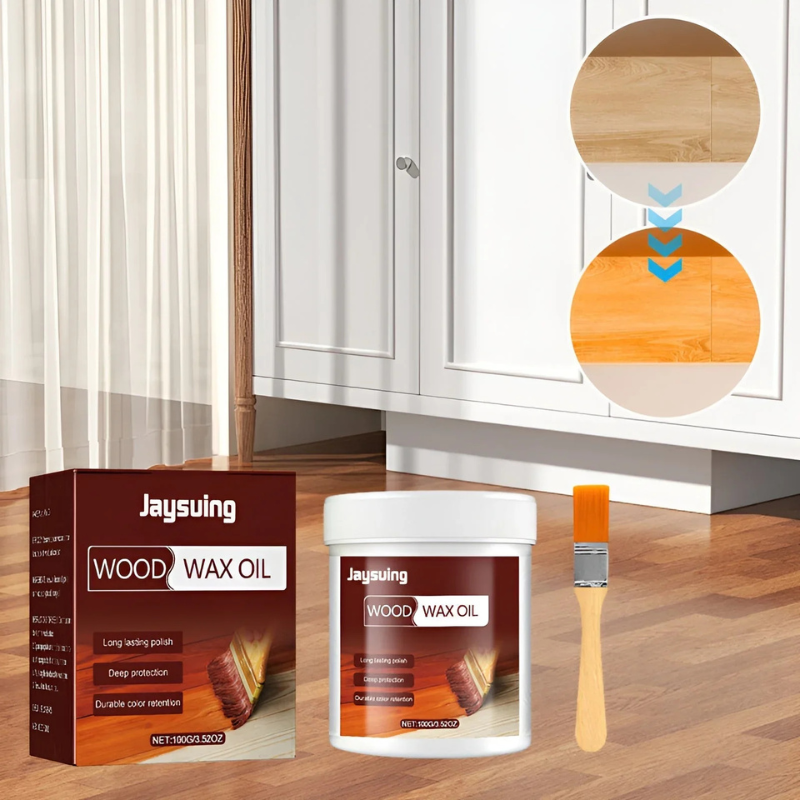 Kit de cire bois – entretien et finition soignée