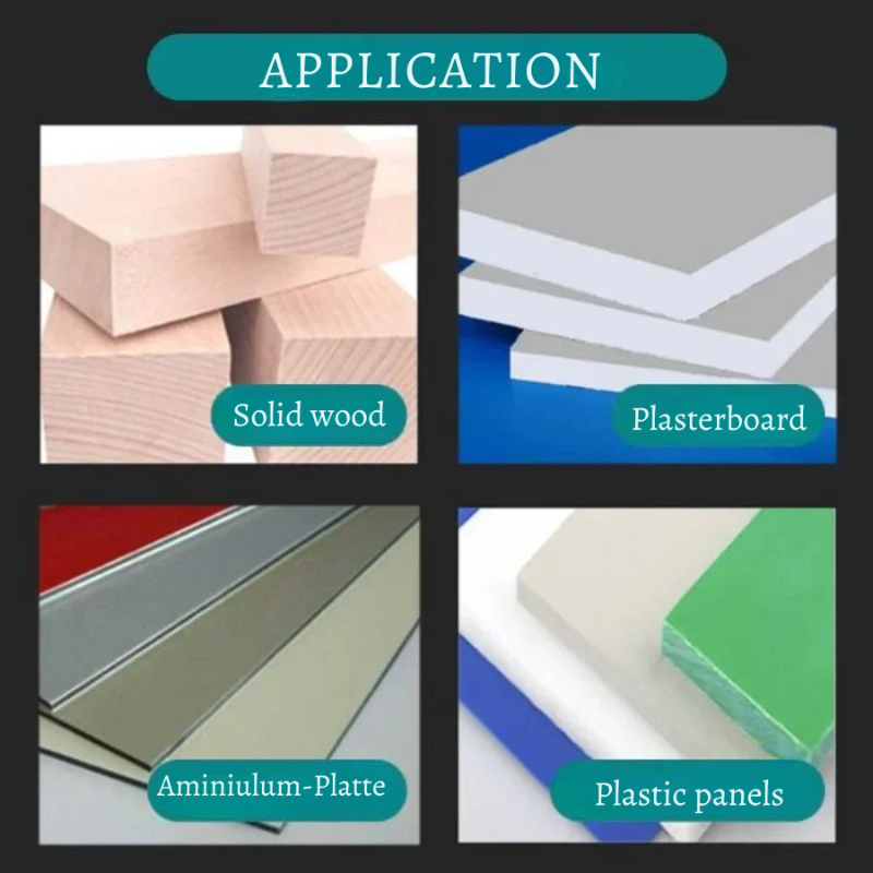 ドリルを使って完璧な円を切り取ります 