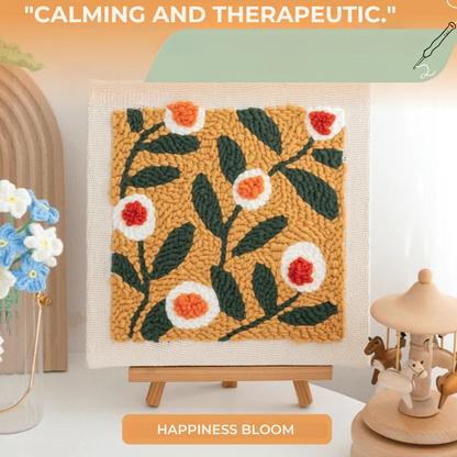 Σετ κεντήματος με βελόνα punch needle 