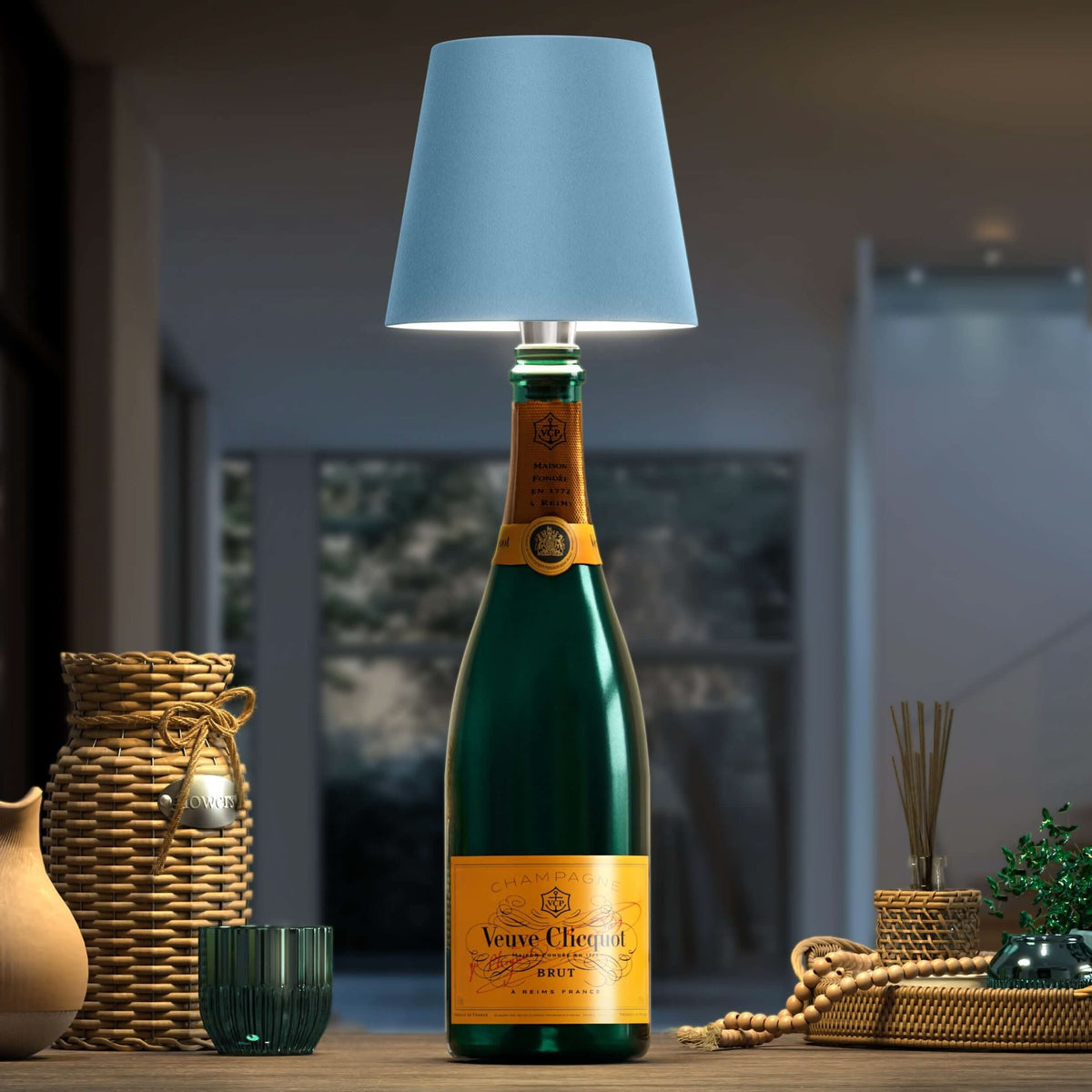 Kabellose Flaschenlampe – Elegante und originelle Beleuchtung 