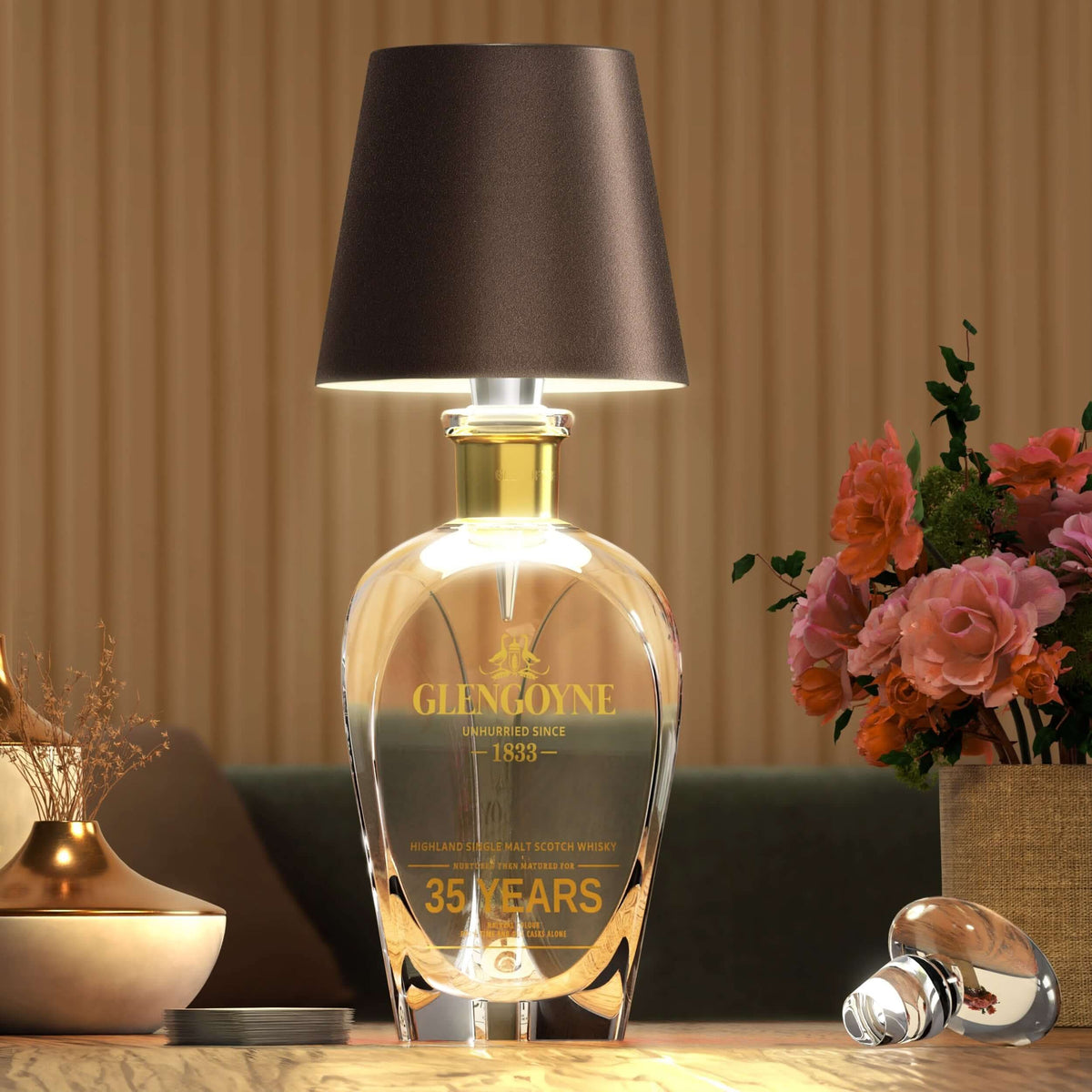 Kabellose Flaschenlampe – Elegante und originelle Beleuchtung 