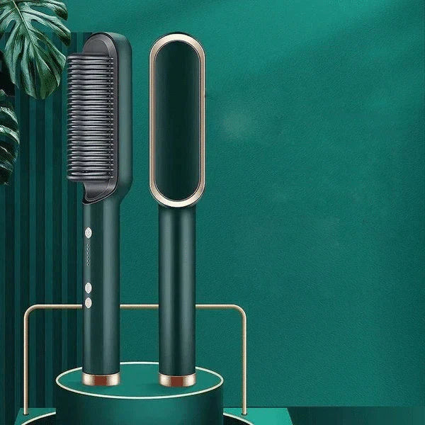 שיער חלק ב-2 דקות עם מברשת מחממת 