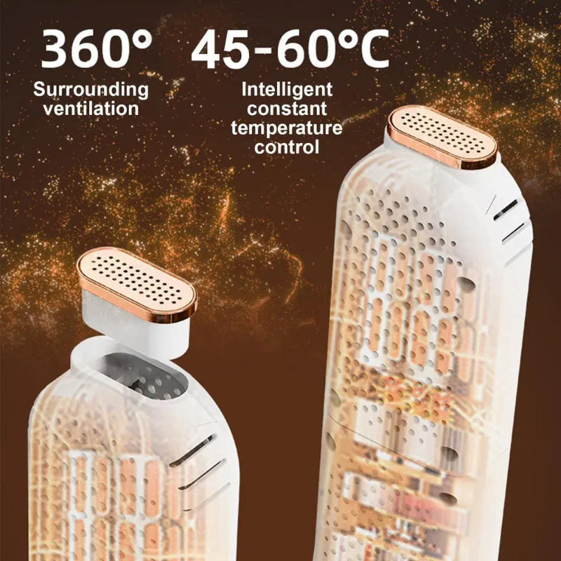 濡れた靴の迅速で無臭の乾燥 