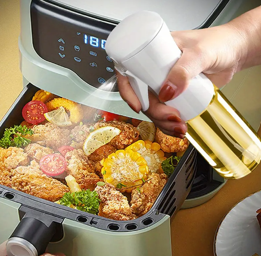 Olieverstuiver – Controle en lichtheid in de keuken 