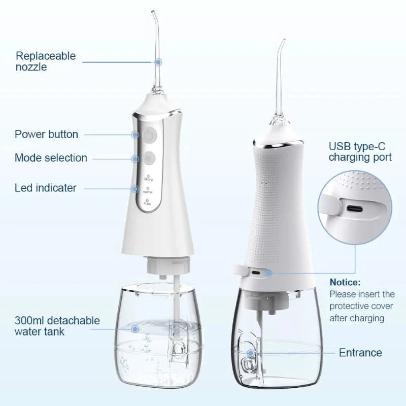 Oplaadbare Hydropulse voor tandverzorging 