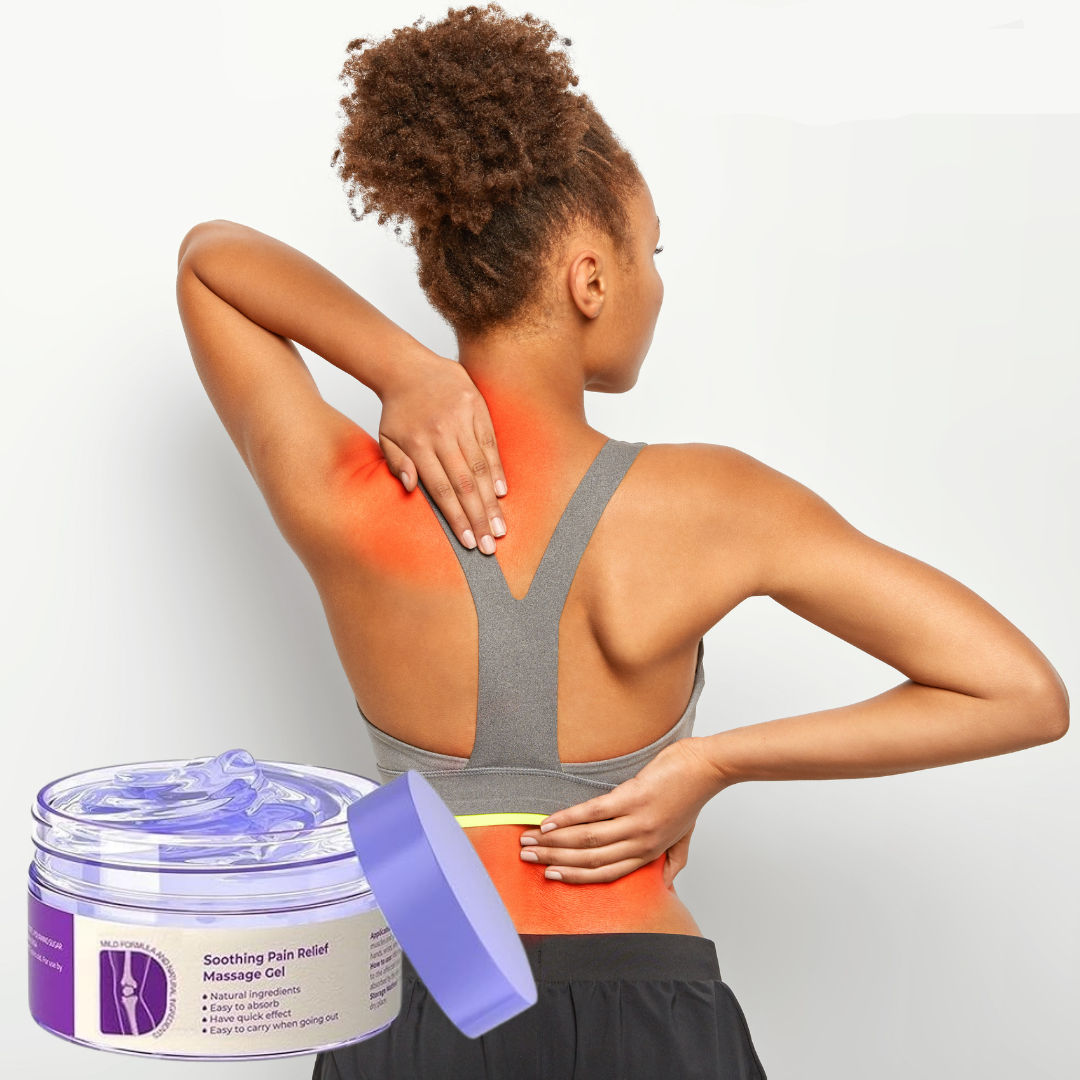 Φυσικό καταπραϋντικό τζελ για την ανακούφιση από πόνους και εντάσεις 