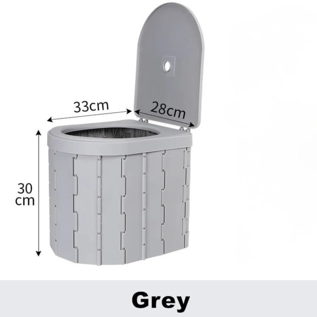 Opvouwbare draagbare toiletten 