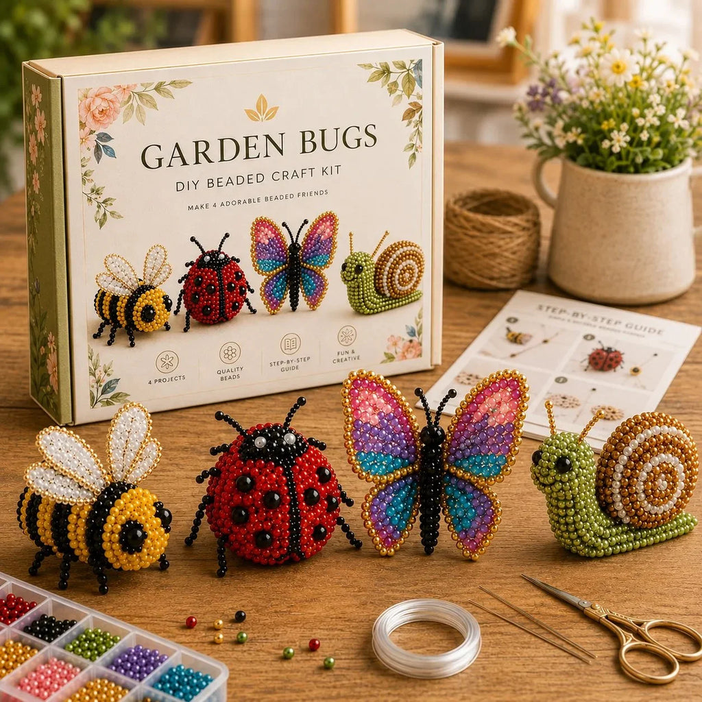 Crea bonitos animales 3D de abalorios fácilmente en casa — Insectos del jardín, foto 3