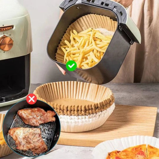 Praktiske bagepapirer til Air fryer – Renlighed og tidsbesparelse 