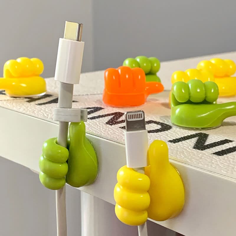 Ganci intelligenti per cavi, spazzole, auricolari e altro (x10) 