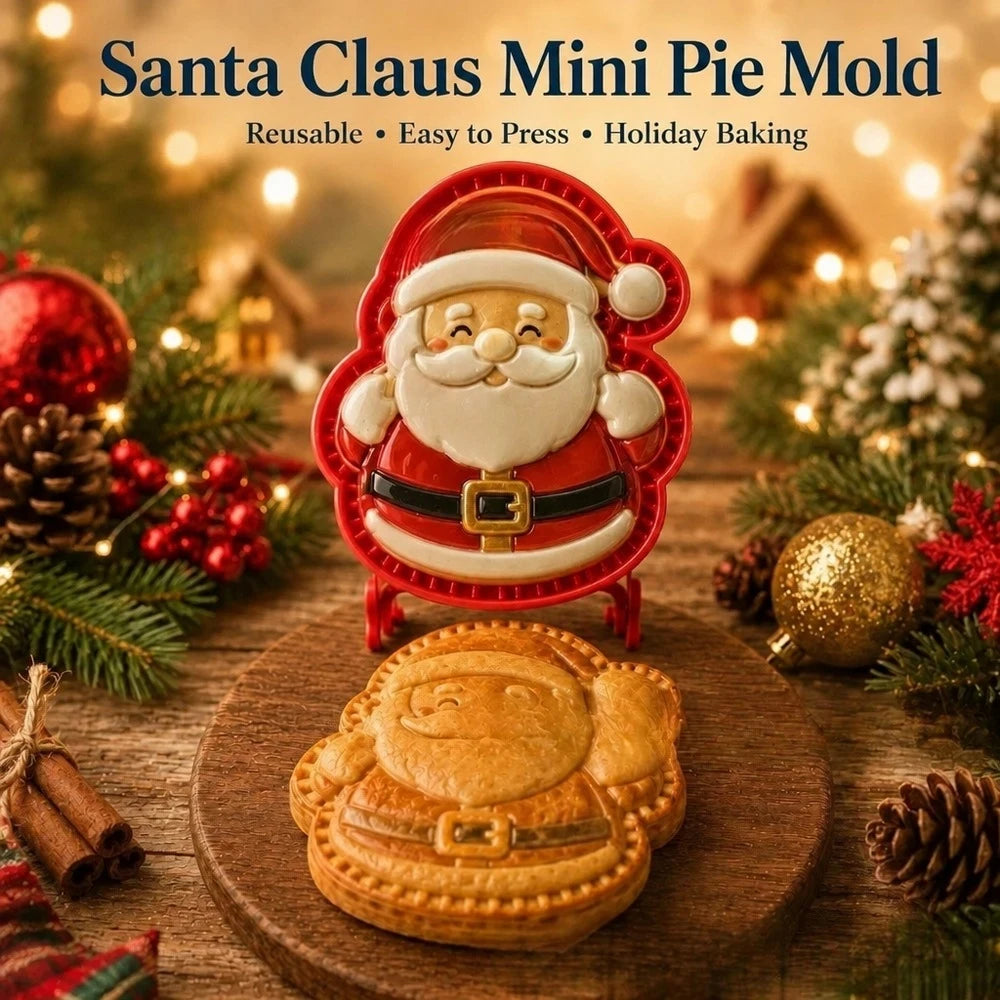 Christmas Mini Pie Molds – Autumn Baking Supplies, 16 Food-Grade Cutter Shapes