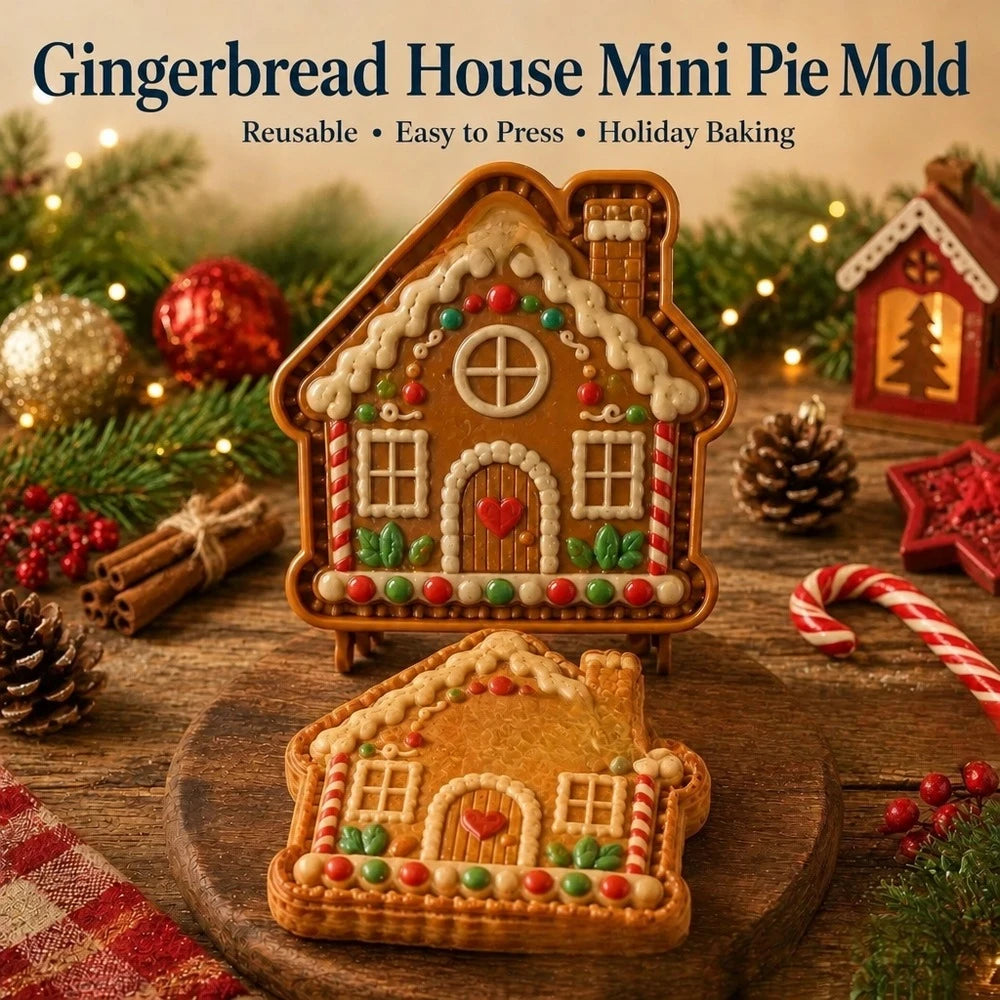 Christmas Mini Pie Molds – Autumn Baking Supplies, 16 Food-Grade Cutter Shapes