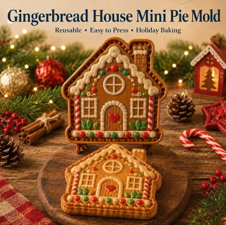 Christmas Mini Pie Molds – Autumn Baking Supplies, 16 Food-Grade Cutter Shapes