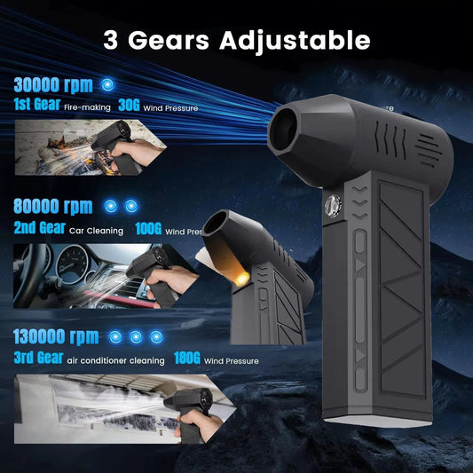 AirBlaster-Pro - Kompakt luftblåser for enkel rengjøring 