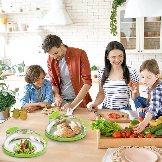 Mikrovågsugn ånglock anti-sprut 