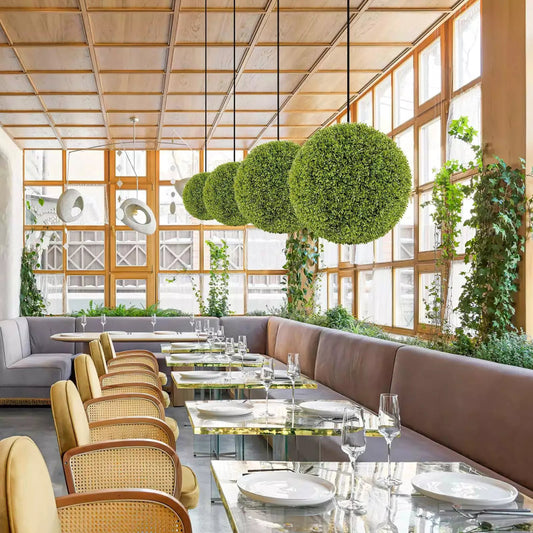 Naturlig elegance uden vedligeholdelse til dine rum (x2) 