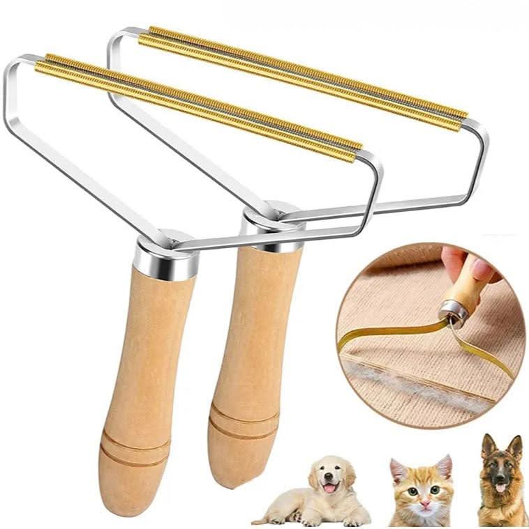 Eliminate pet hair in a single pass 